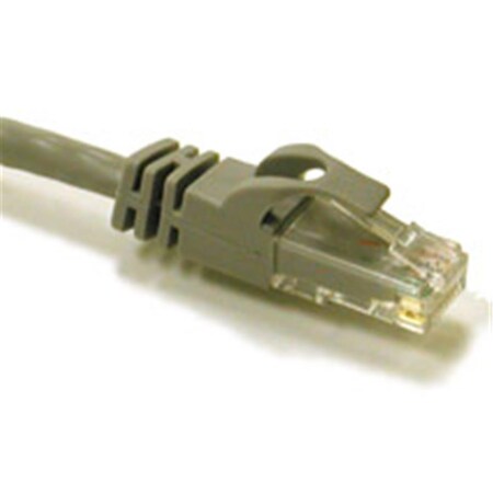 25ft CAT 6 550Mhz SNAGLESS PATCH CABLE GRAY, 50PK
